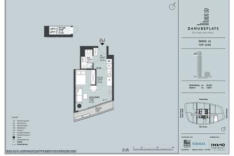 Living where dreams come true - DANUBEFLATS, Wohnung-kauf, 455.700,€, 1220 Wien 22., Donaustadt