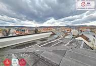 Wunderschöne, helle Dachgeschosswohnung mit 15 m² Terrasse und 24 m² Dachterrasse im Erstbezug!