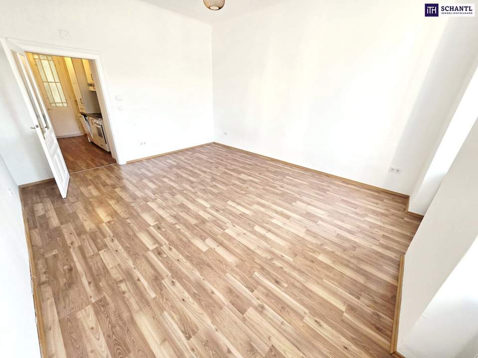Weniger putzen - mehr leben! Kleinstwohnung mit eingereichtem, großen Balkon! U-Bahn um´s Eck! Ruhige Hoflage in 1030 Wien + Schönes Altbauhaus! Nicht zögern!