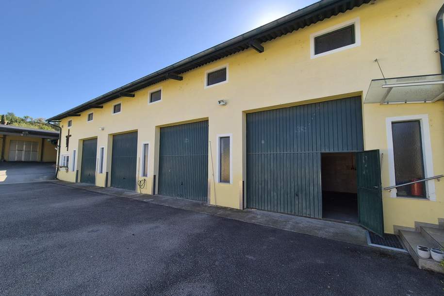 HALLE MIT 4 GARAGENBOXEN, Gewerbeobjekt-miete, 720,00,€, 2013 Hollabrunn