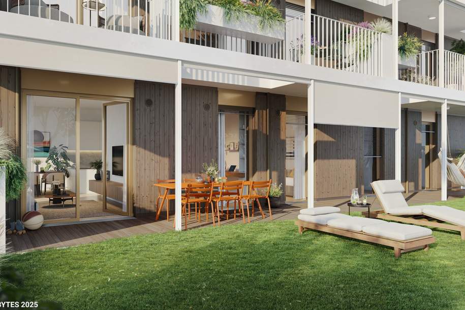 VILLAGE IM DRITTEN | BAUFELD 14A | URBANE 3-ZIMMER WOHNUNG MIT EIGENGARTEN, Wohnung-kauf, 510.000,€, 1030 Wien 3., Landstraße