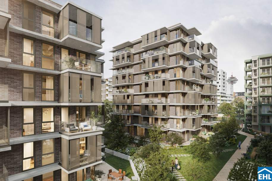URBAN DAHEIM - VILLAGE IM DRITTEN, Wohnung-kauf, 574.000,€, 1030 Wien 3., Landstraße