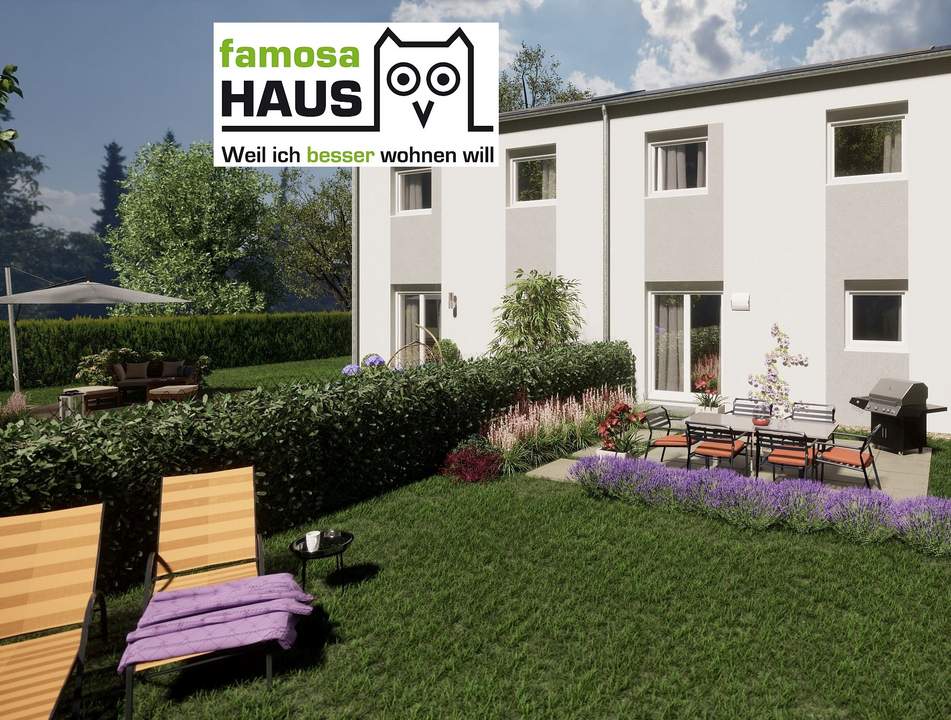 Provisionsfreies Niedrigenergiehaus mit 4 Zimmern und Eigengrund