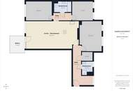 ruhige 4-Zimmer Wohnung mit überdachtem Balkon im 10. Bezirk