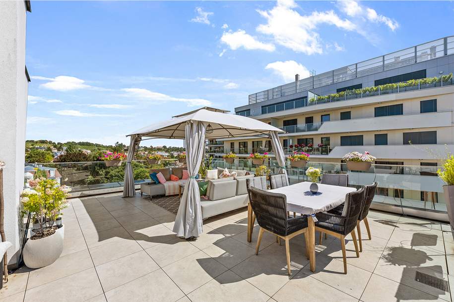 Platz an der Sonne! Penthousewohnung mit großer Sonnenterrasse im 19. Bezirk, Wohnung-kauf, 1.390.000,€, 1190 Wien 19., Döbling