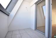 ERSTBEZUG | Traumhafte 2-Zimmer DG-Wohnung mit Loggia & Terrasse in den ruhigen Innenhof