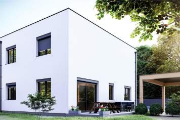 Neubau-Doppelhaus-Hälfte mit 4 Schlafzimmern!, Haus-kauf, 359.000,€, 3150 Sankt Pölten(Land)