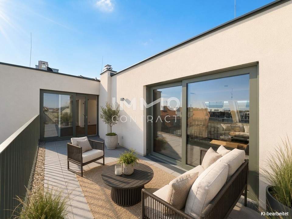 Luxus auf zwei Ebenen: Großzügige 3-Zimmer-Maisonette mit hofseitiger Terrasse &amp; U-Bahn-Nähe