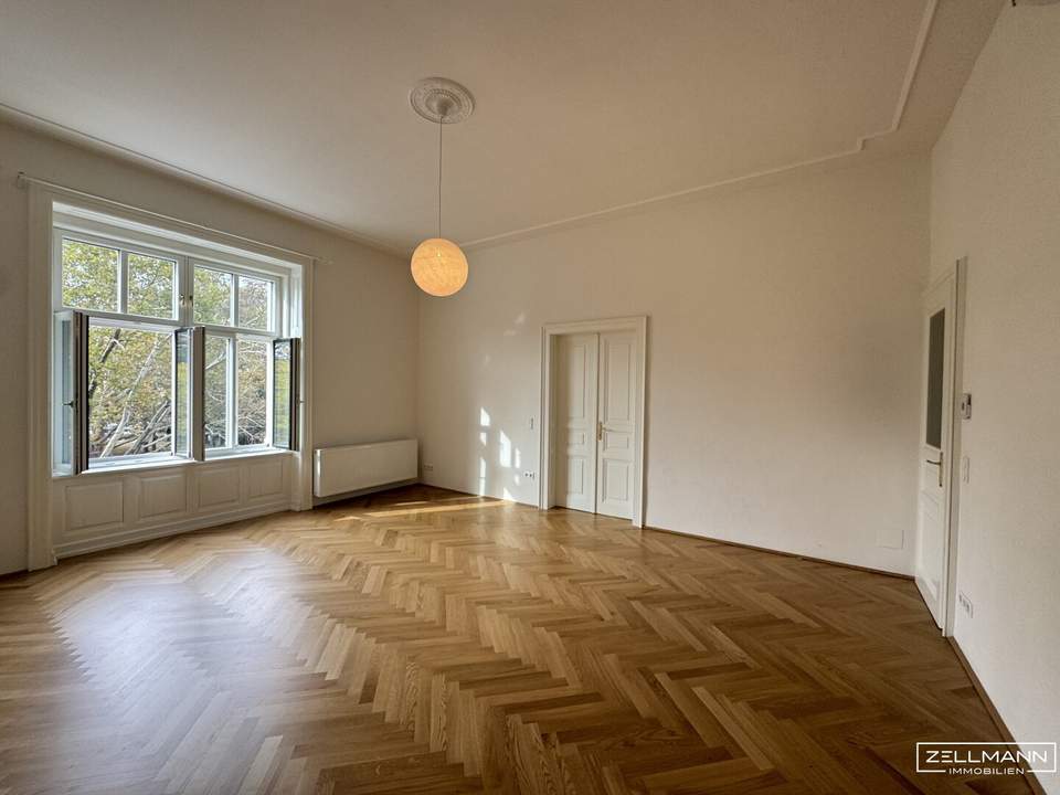 Exklusives Altbau-Juwel mit traumhaften Parkblick | ZELLMANN IMMOBILIEN