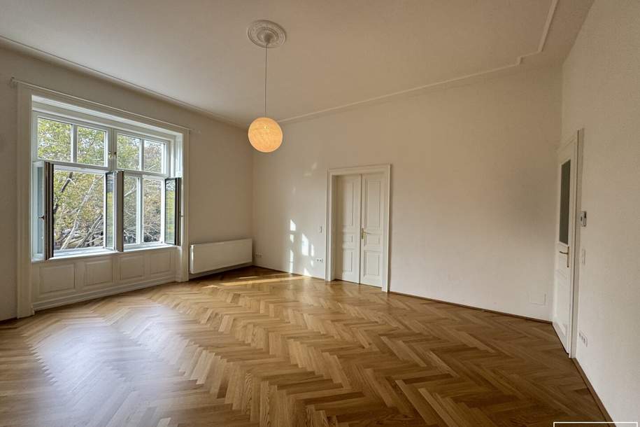 Exklusives Altbau-Juwel mit traumhaften Parkblick | ZELLMANN IMMOBILIEN, Wohnung-miete, 1.750,00,€, 1090 Wien 9., Alsergrund