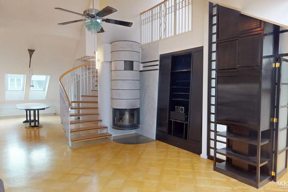 Exklusive DG-Wohnung in 1070 Wien mit 91m² Dachterrasse, Wohnung-kauf, 1.395.000,€, 1070 Wien 7., Neubau