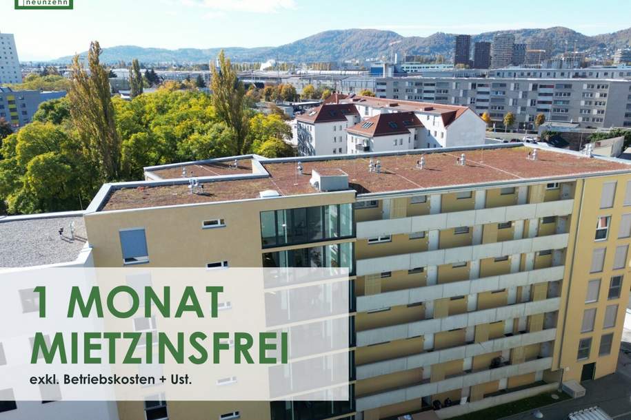 Ungergasse: Sonnige Mietwohnung mit Parkblick wartet auf Sie. - WOHNTRAUM, Wohnung-miete, 759,27,€, 8020 Graz(Stadt)