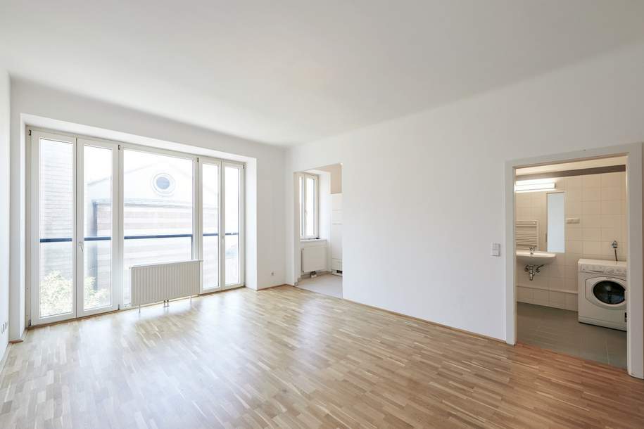 Invstition mit Charme - unbefristet vermietet - Einraumwohnung in toller Lage, Wohnung-kauf, 159.000,€, 1030 Wien 3., Landstraße