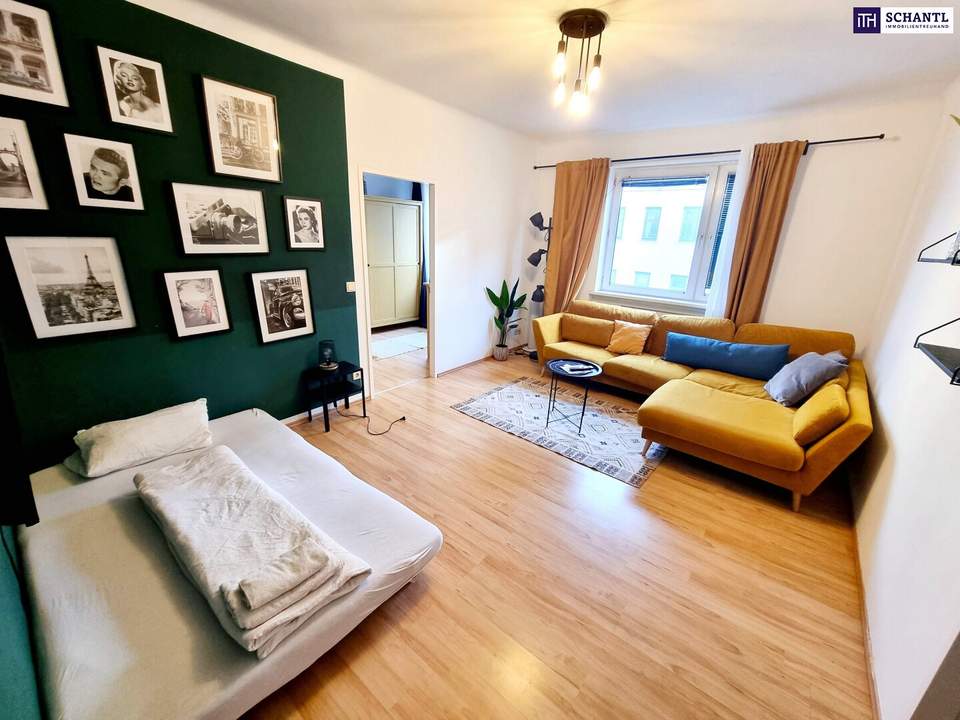 U-Bahn vor der Türe! Wohnen, wo Wien pulsiert... Beste öffentliche Anbindung und Infrastruktur! Urban, fresh, möbliert! Tolles Preis-Leistungs-Verhältnis!