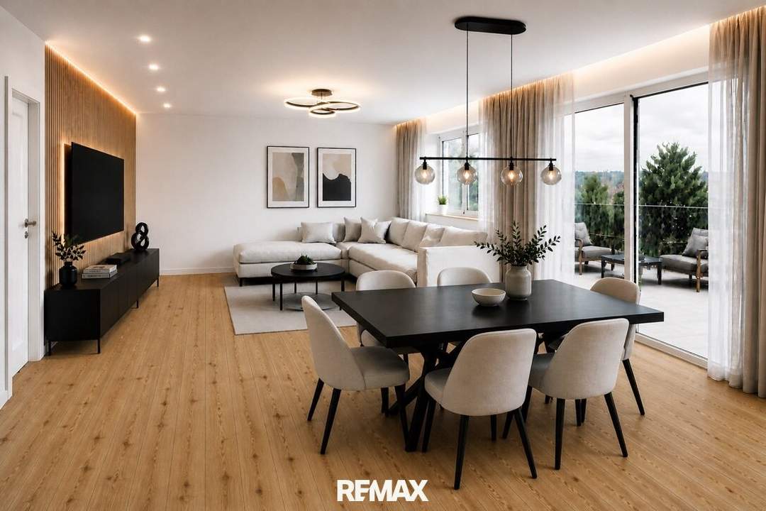 NEUBAU | Exklusive Penthousewohnung mit traumhafter Dachterrasse und Carport-Stellplatz in sonniger Lage!