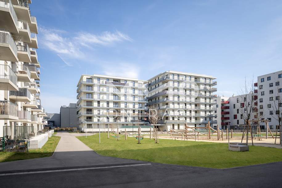 Helle 2-Zimmer-Wohnung mit Balkon & Loggia im Grünen – 22. Bezirk, Adelheid-Popp-Gasse, Wohnung-miete, 1.050,01,€, 1220 Wien 22., Donaustadt