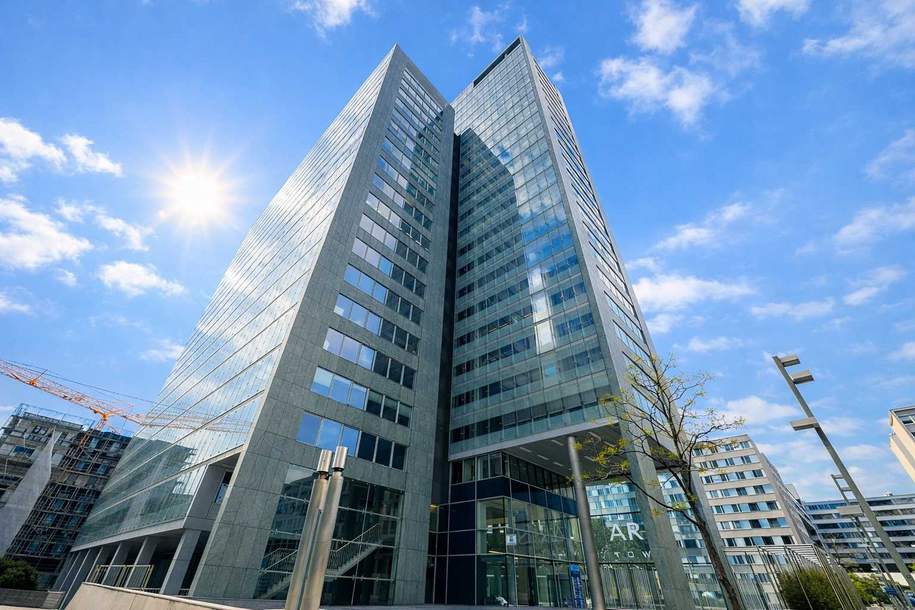 Ares Tower - moderne Büroflächen, Gewerbeobjekt-miete, 13,90,€, 1220 Wien 22., Donaustadt