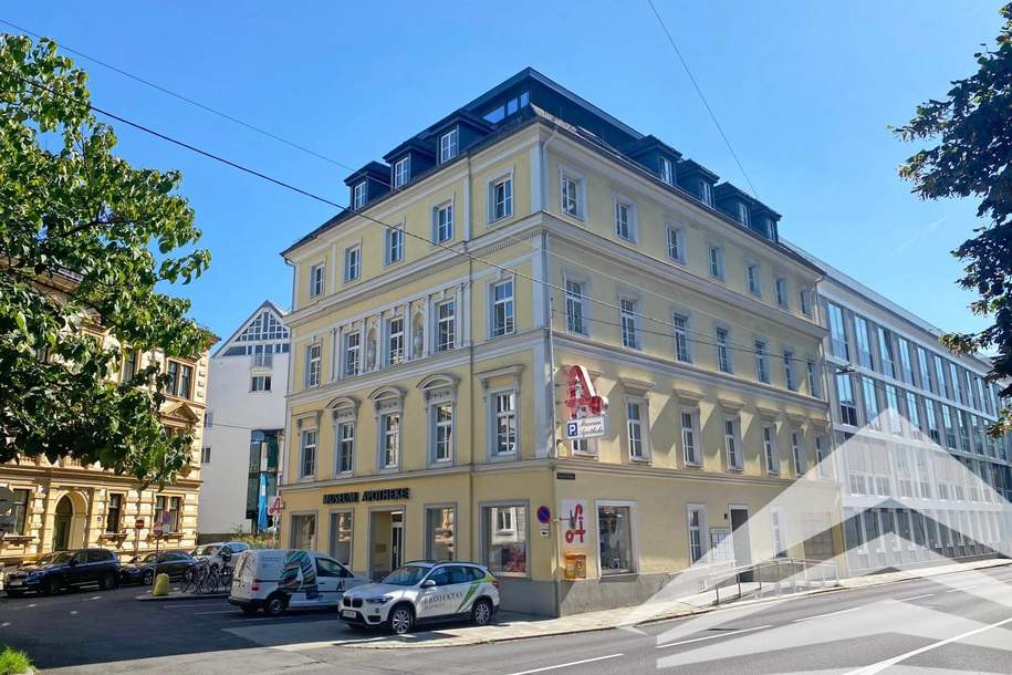 Klimatisiertes Büro mit Teeküche und Balkon Nähe Landesgericht!, Gewerbeobjekt-miete, 2.409,56,€, 4020 Linz(Stadt)