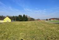 Leistbares, ebenes, sonniges Baugrundstück mit guter Anbindung!