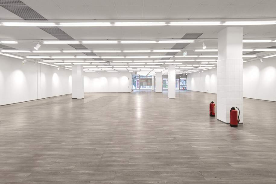 Geschäftslokal mit ca. 605m² in Einkaufspassage! Zentrumslage &amp; gratis Kundenparkplätze!, Gewerbeobjekt-miete, 6.472,86,€, 2000 Korneuburg