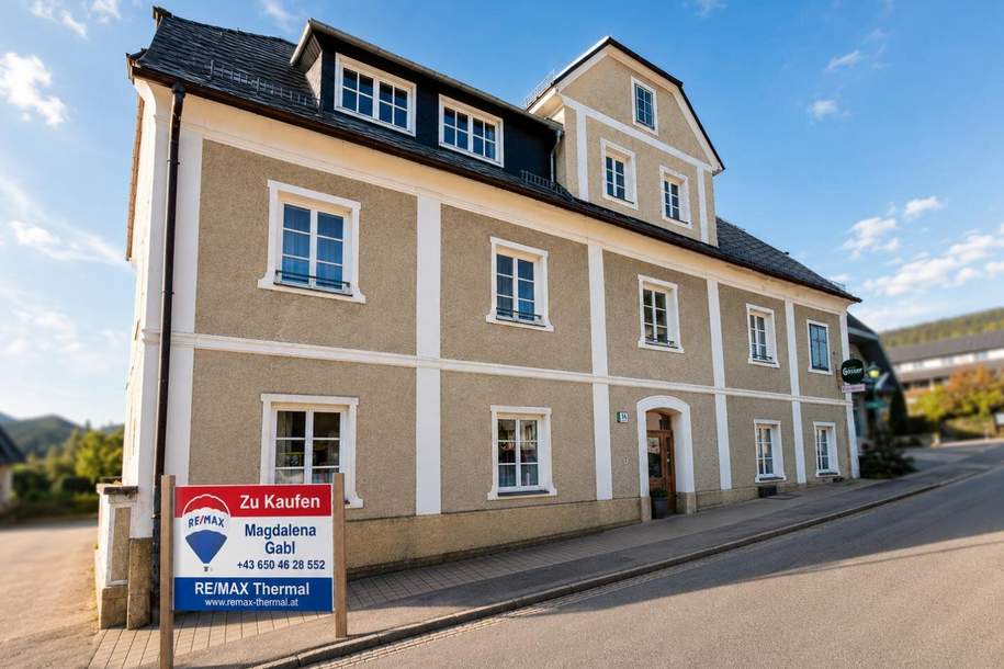 Einzigartige Gelegenheit in Fischbach – idyllisches Hotel mit 6 Doppelzimmern, Gasthaus und Möglichkeit für Wohnungen., Gewerbeobjekt-kauf, 420.000,€, 8654 Weiz