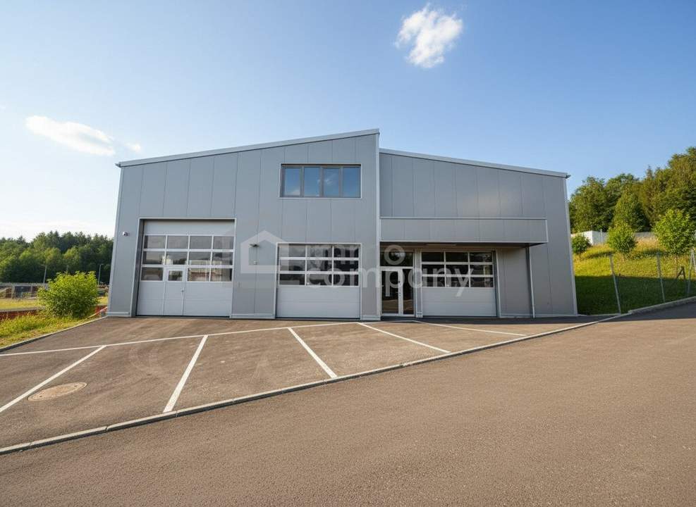 Gewerbehalle mit flexibler Nutzungsmöglichkeit - direkte Autobahnanbindung