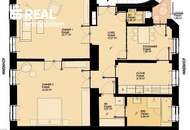 Nahe Stephansplatz - ERSTBEZUG ab 15.1.2026 - erstklassig sanierte Altbauwohnung mit kleiner Loggia im Jahrhundertwendehaus