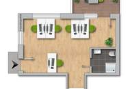 Modernes Büro (Top 1) mit Balkon - Gewerbegebiet Mautern