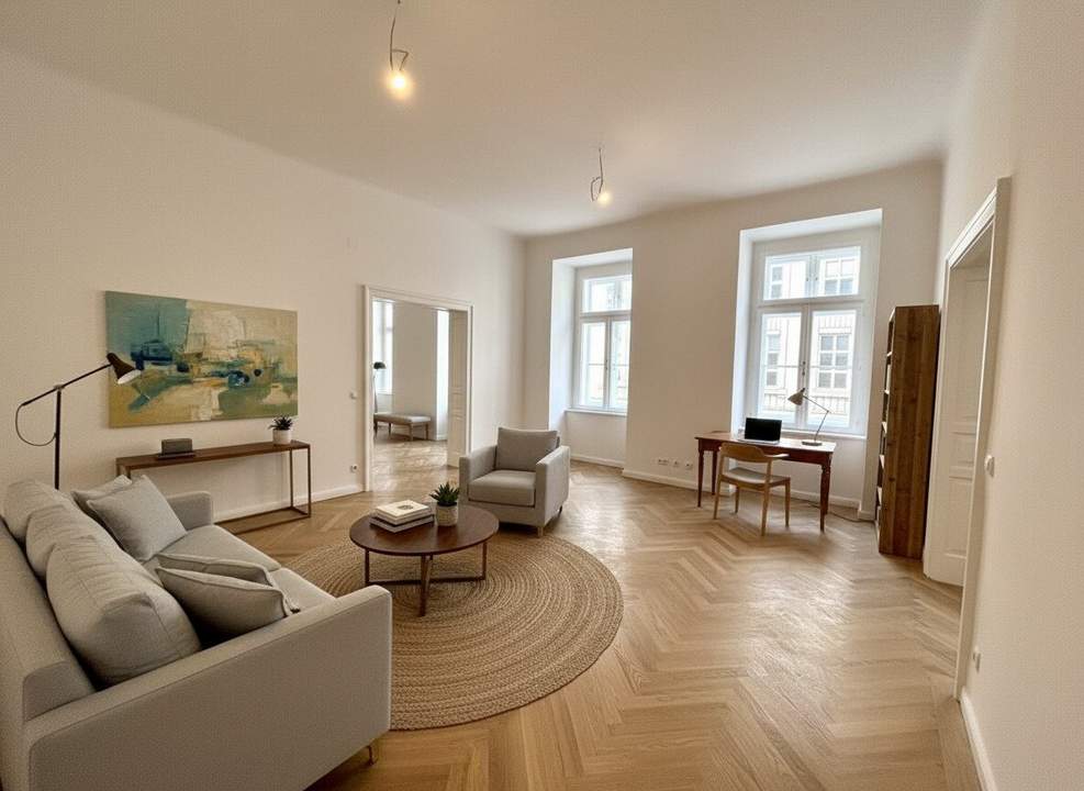 ⭐ GENERALSANIERT! Wunderschöne 5-Zimmer Altbauwohnung in toller Lage nahe Schottentor, 1090!