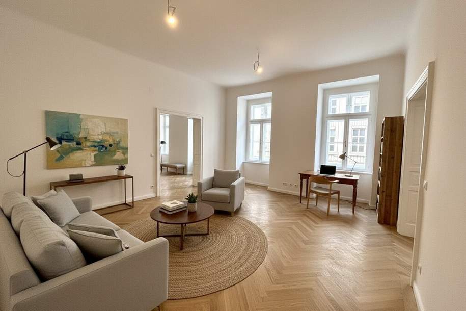 ⭐ GENERALSANIERT! Wunderschöne 5-Zimmer Altbauwohnung in toller Lage nahe Schottentor, 1090!, Wohnung-kauf, 1.395.000,€, 1090 Wien 9., Alsergrund