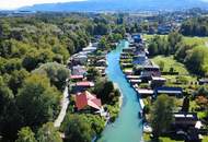 FREIZEITWOHNSITZ! Ihr kleines Paradies am Wasser – mit Häuschen und direktem Sattnitz-Zugang