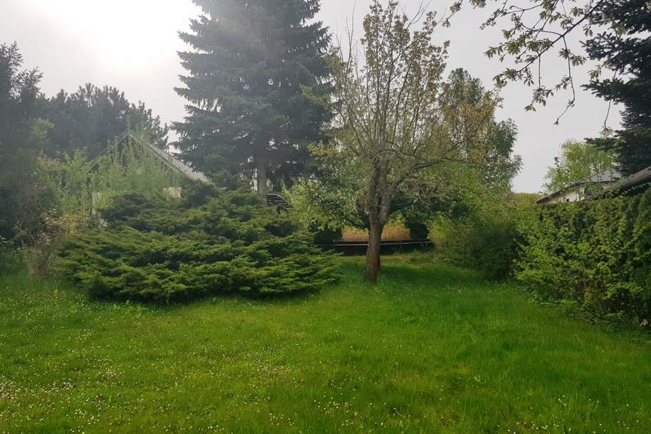 RARITÄT ZUR GELDANLAGE: TRAUMGRUNDSTÜCK OHNE BAUZWANG MIT SOMMERHAUS, Grund und Boden-kauf, 230.700,€, 2111 Korneuburg