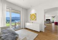 Neuwertige Gartenwohnung mit faszinierendem Seeblick