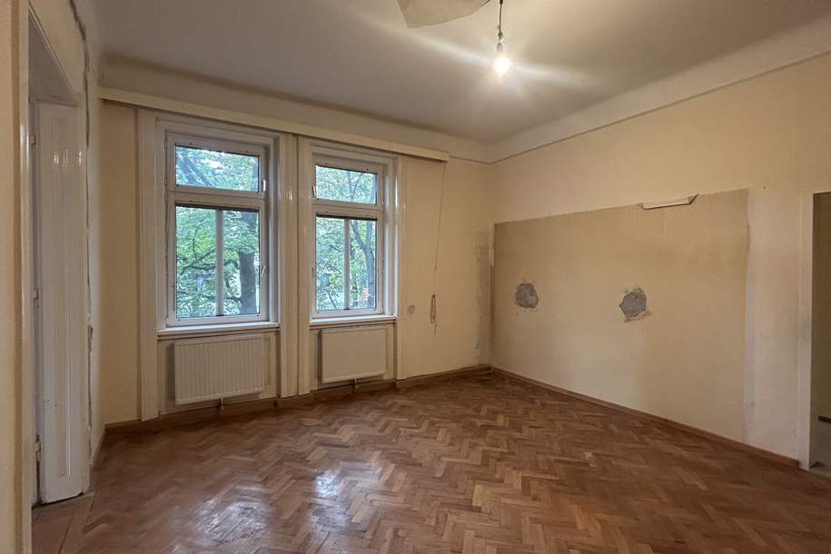 Belghofergasse - sanierungsbedürftiger 2 Zimmer Altbau zu vermieten, Wohnung-miete, 749,00,€, 1120 Wien 12., Meidling