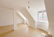 PROVISIONSFREI - SANIERT - ERSTBEZUG: eine sehr gut angelegte und helle 2-Zimmerwohnung im Dachgeschoss mit Eigengarten und zusätzlichen GOODIES!