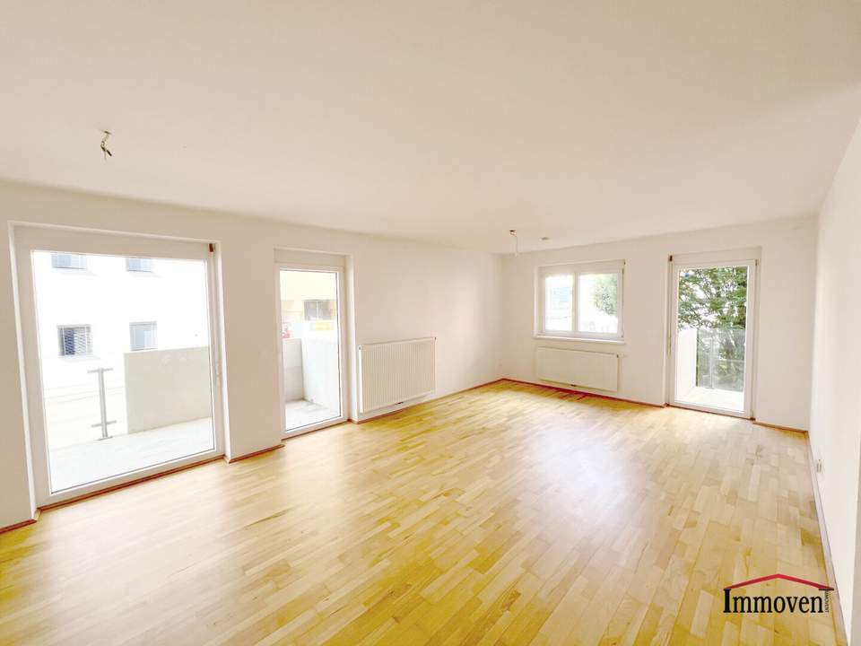 Große 4-Zimmerwohnung mit zwei Freiflächen!