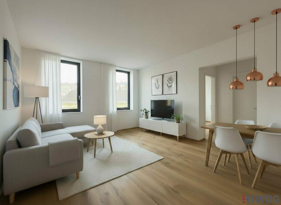 Barrierefreie 2-Zimmer Altbauwohnung mit extra Küchenbereich | Fernwärme | ERSTBEZUG nach Sanierung
