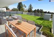 Geniale Gartenwohnung mit Fernblick - vier Zimmer - über 90 m² Freifläche und perfektem Grundriss!