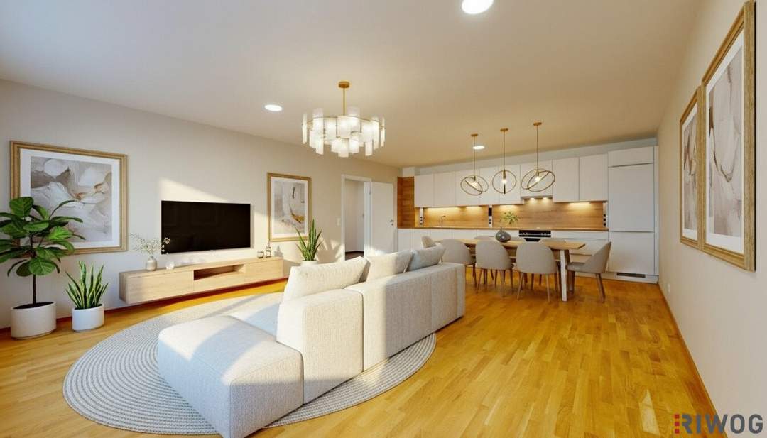 ERSTBEZUG nach Sanierung I 3 Zimmerwohnung im Herzen Klosterneuburgs I Gemeinschaftsgarten I Tischler-Küche mit Siemens Geräten