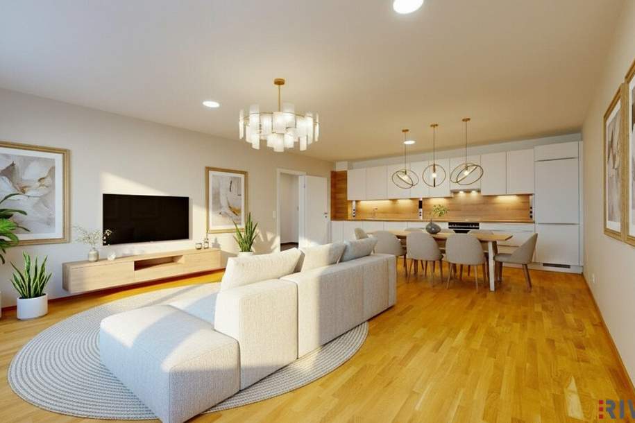 ERSTBEZUG nach Sanierung I 3 Zimmerwohnung im Herzen Klosterneuburgs I Gemeinschaftsgarten I Tischler-Küche mit Siemens Geräten, Wohnung-kauf, 399.000,€, 3400 Tulln