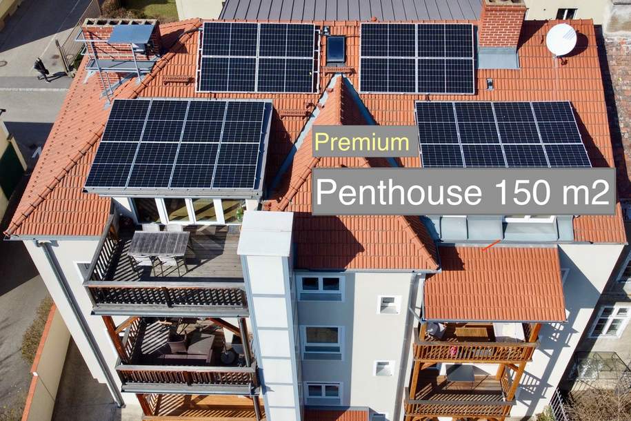 Penthouse der Spitzenklasse, Wohnung-miete, 2.300,00,€, 3500 Krems an der Donau(Stadt)