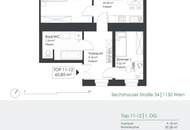 Sechshaus - Erstbezug nach Renovierung! Innenhofausrichtung und 5 Gehminuten zu U4 und U6! Helle Altbau-Wohnung mit 2 oder 3 Zimmern!