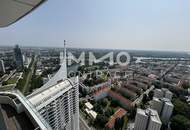 Atemberaubender Weitblick auf die Donau! 44.Stock! Erstbezug!