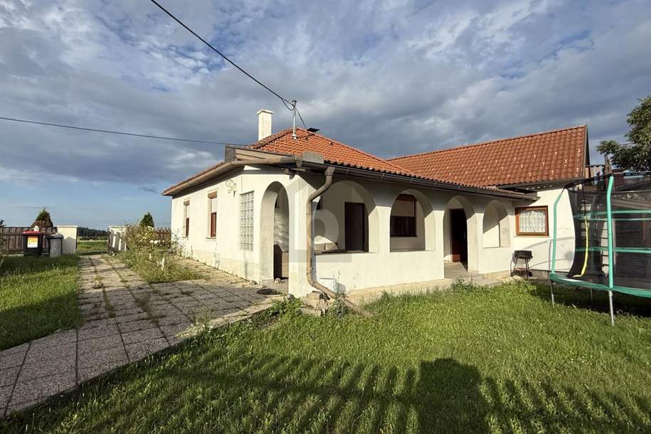 HERRLICHE ORTSRANDLAGE MIT SONNIGEM ECKGRUNDSTÜCK, Haus-kauf, 119.000,€, 7444 Oberpullendorf