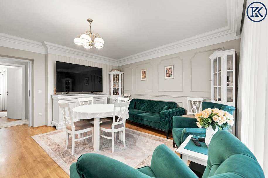 U4/U6 vor der Tür &amp; Schönbrunn ums Eck: Top angebundene, möblierte 4-Zimmer-Familienwohnung, Wohnung-kauf, 1120 Wien 12., Meidling