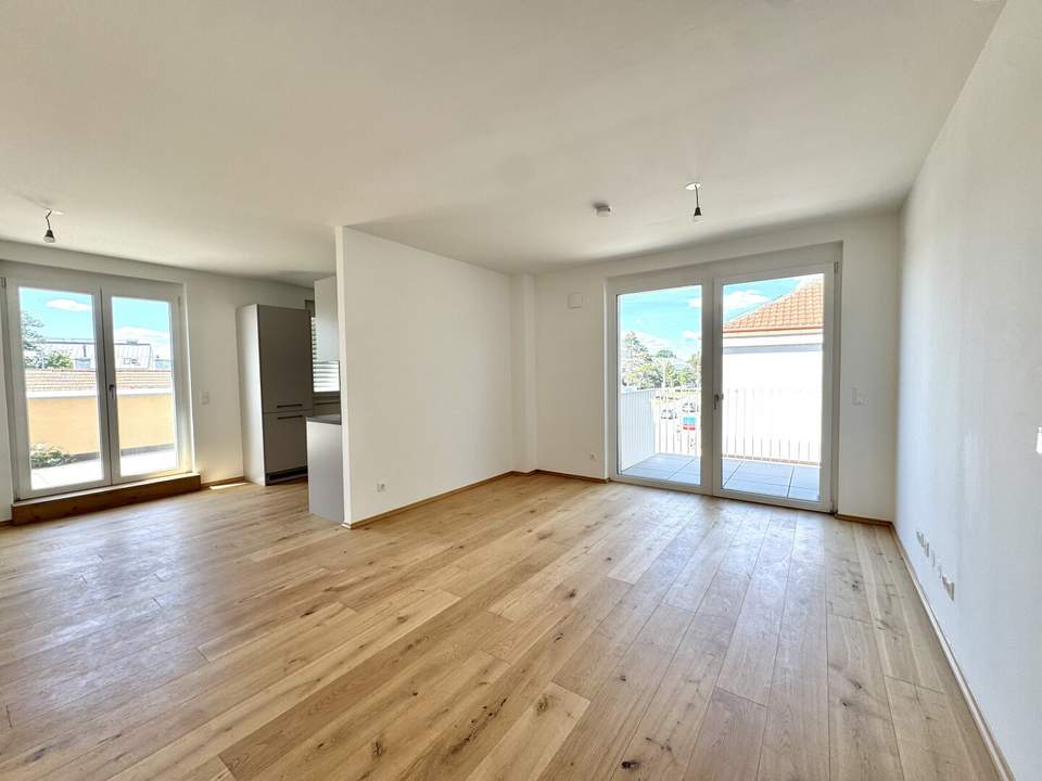 AM BIENEFELD – Exklusives Wohnen in der Donaustadt ! Moderne Eigentumswohnungen mit großzügigen Freiflächen – sofort verfügbar !
