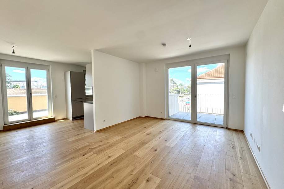 AM BIENEFELD – Exklusives Wohnen in der Donaustadt ! Moderne Eigentumswohnungen mit großzügigen Freiflächen – sofort verfügbar !, Wohnung-kauf, 399.000,€, 1220 Wien 22., Donaustadt