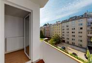 Helle, neu renovierte 2-Zimmer-Wohnung mit Loggia in Toplage beim Yppenplatz