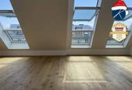 *Superprojekt: ''Über den Baumwipfeln" TOP 52 mit Süd-Westausrichtung + PANORAMA-DACHTERRASSE + 360° WIEN-BLICK