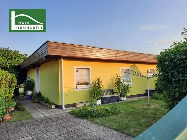 Traumhaftes Haus in Trausdorf-Feriensiedlung I: 3 Zimmer, überdachte Terrasse, Pool & Stellplätze für nur 239.000 €. - WOHNTRAUM